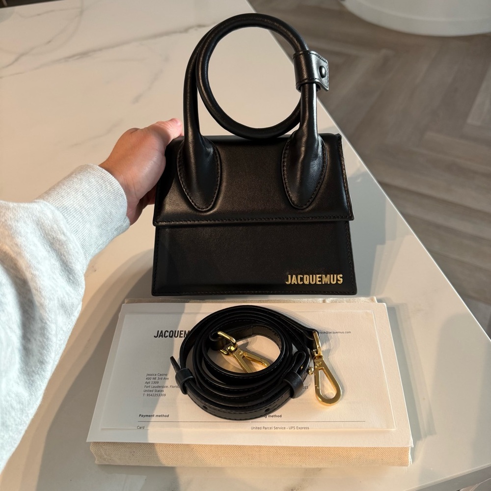 Jacquemus Noir Mini Bag *USED ONCE*